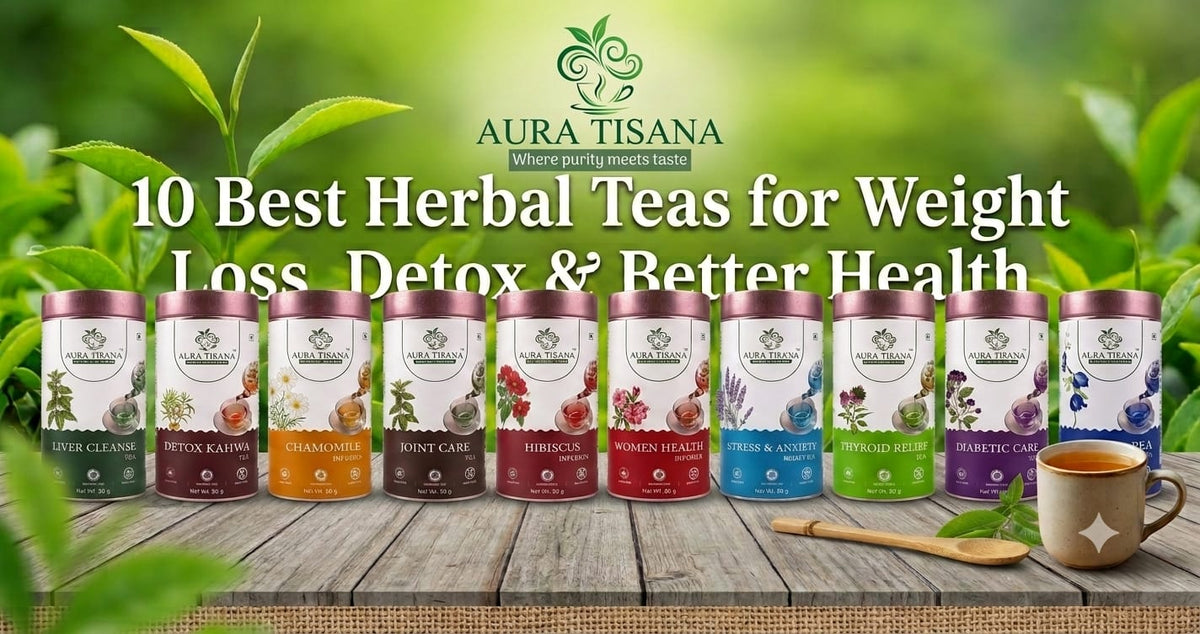 Aura Tisana herbal teas for wellness, digestion and healthy living