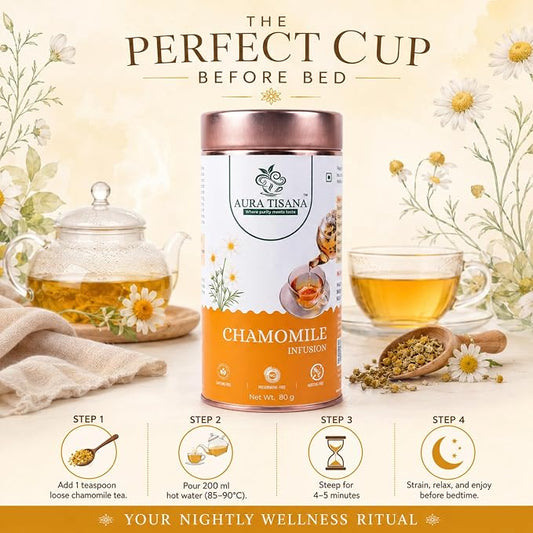 Aura Tisana Chamomile Herbal Tea