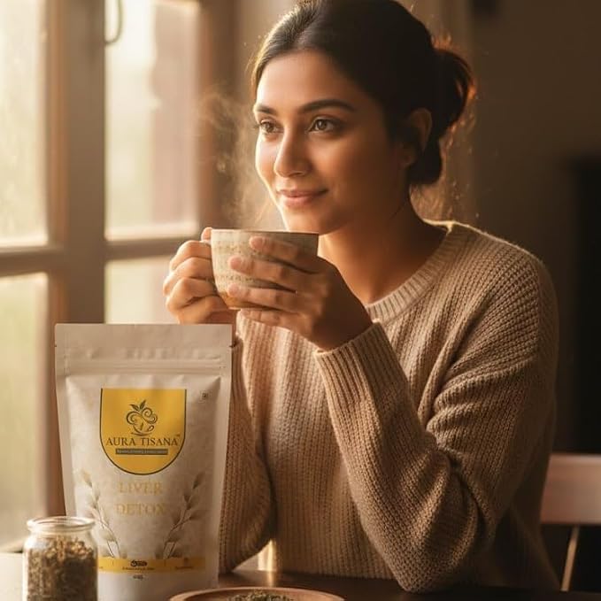 Aura Tisana Liver Detox Tea | Herbal Loose Tea | 80g