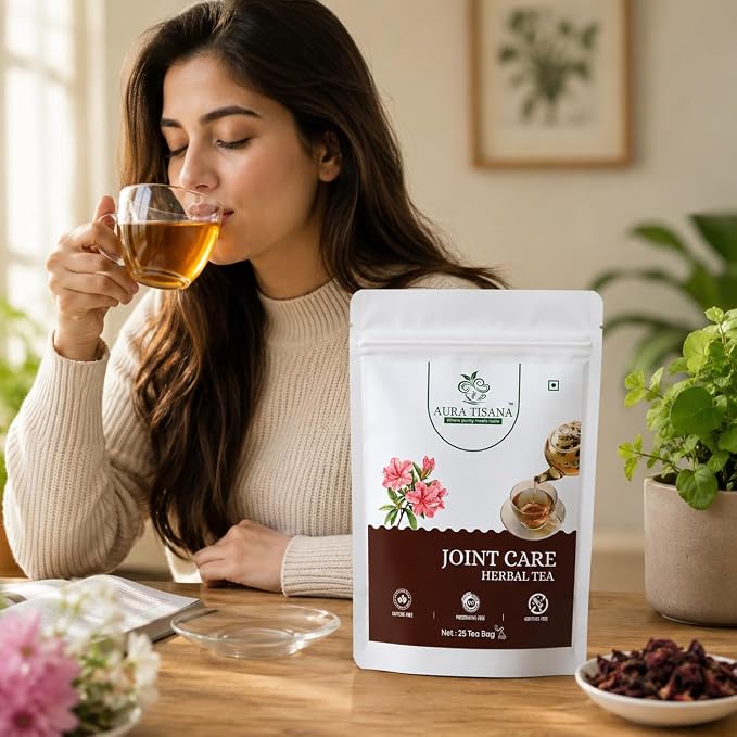 Aura Tisana Joint Care Tea | Herbal Loose Tea | 80g