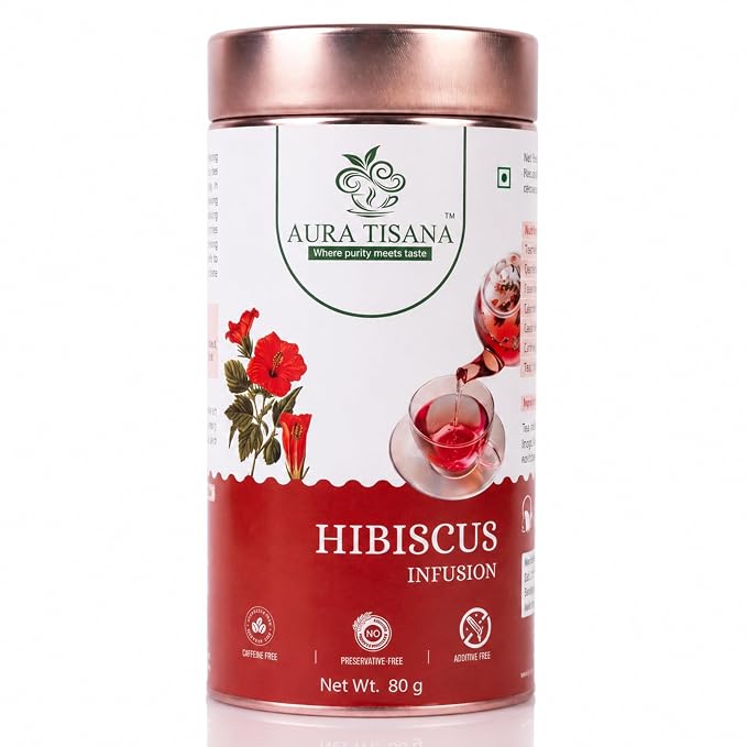 Hibiscus tea infusion