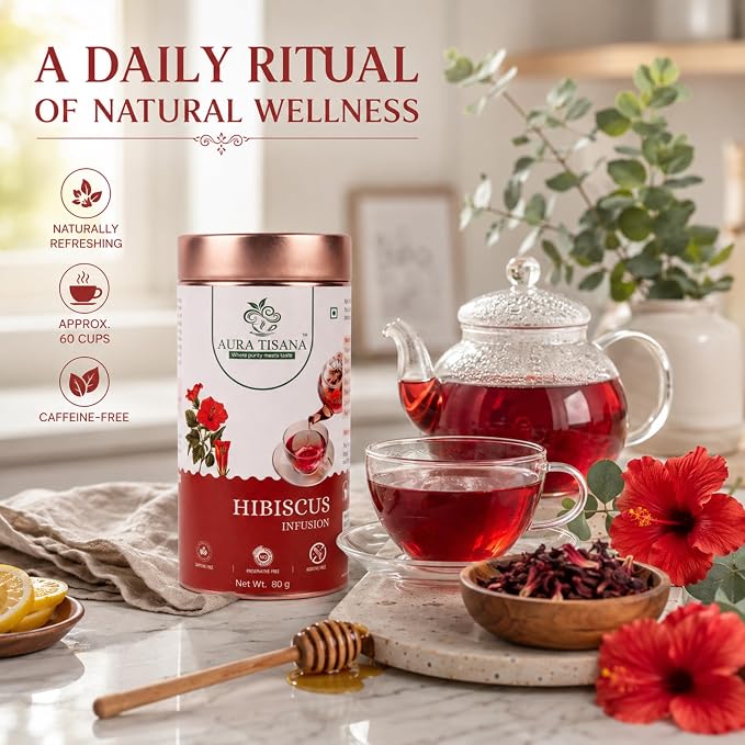 Aura Tisana Chamomile Tea | Herbal Loose Tea | 80g
