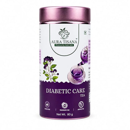 Aura Tisana Diabetes Care Tea | Herbal Loose Tea | 80g