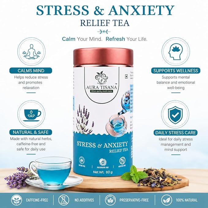 Aura Tisana Stress & Anxiety Care Herbal Tea