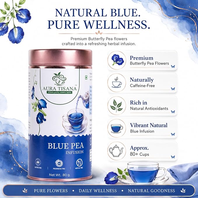 Aura Tisana Butterfly Blue Pea  Tea