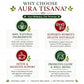 Aura Tisana PCOD Tea | Herbal Loose Tea | 80g