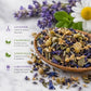 Aura Tisana Stress & Anxiety Tea | Herbal Loose Tea | 80g