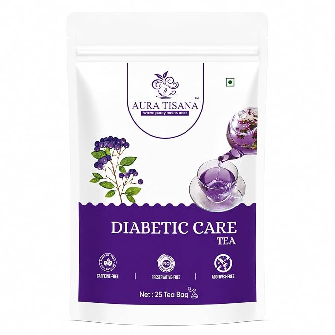 Aura Tisana Diabetes Care Tea | Herbal Loose Tea | 80g