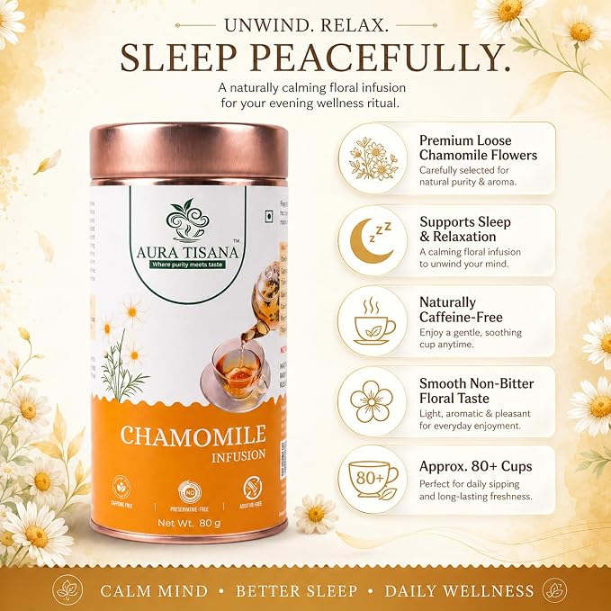 Aura Tisana Chamomile Herbal Tea