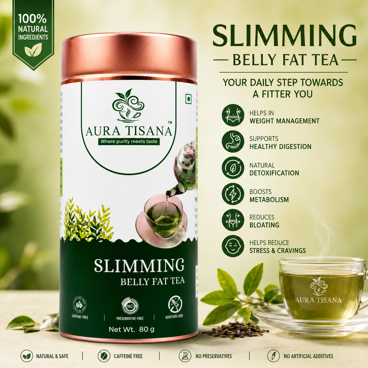Slimming Belly Fat Tea
